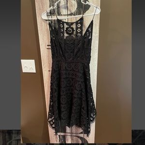 FreePeople Black lace summer dress. Size small.